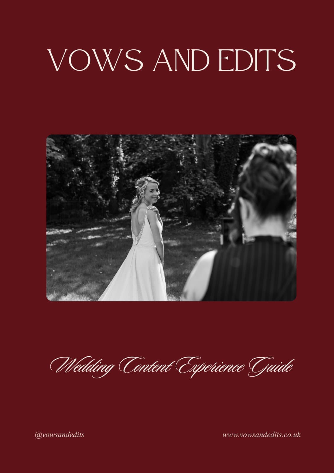 Vows & Edits Packages Brochure